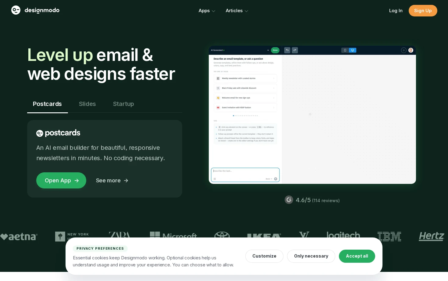 Designmodo 页面快照